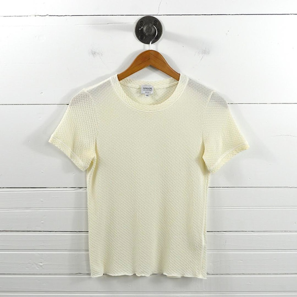 Armani Collezioni Vintage Ivory Top #170-311